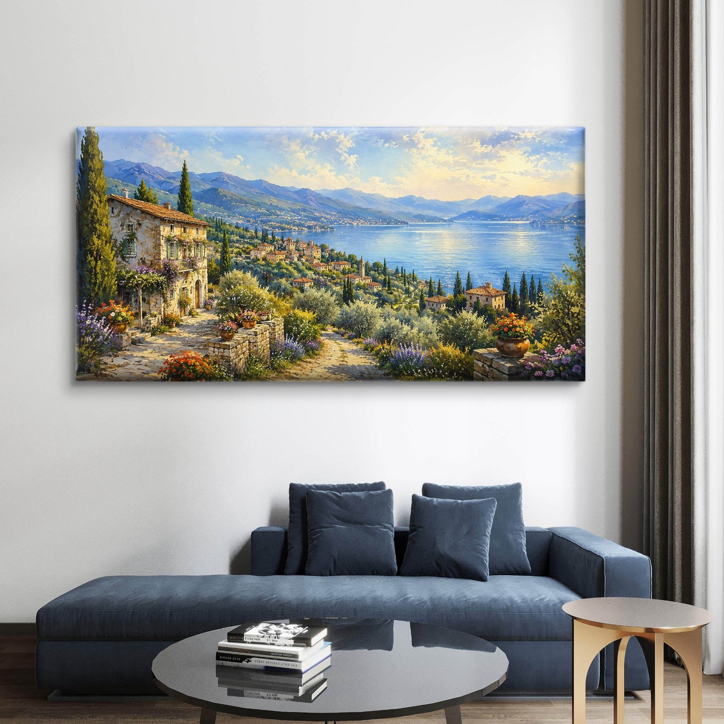 European Landscape Premium Canvas Painting - Buy Online | Decor By Neon