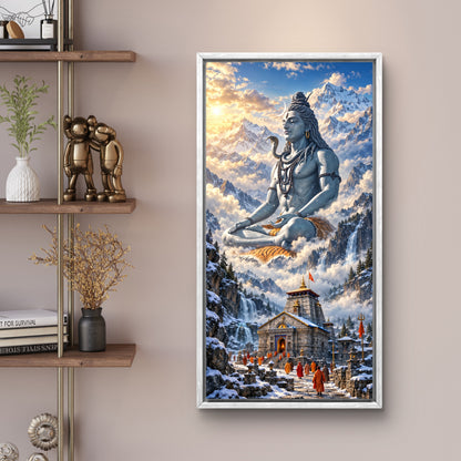 Lord Shiva Premium Canvas Painting