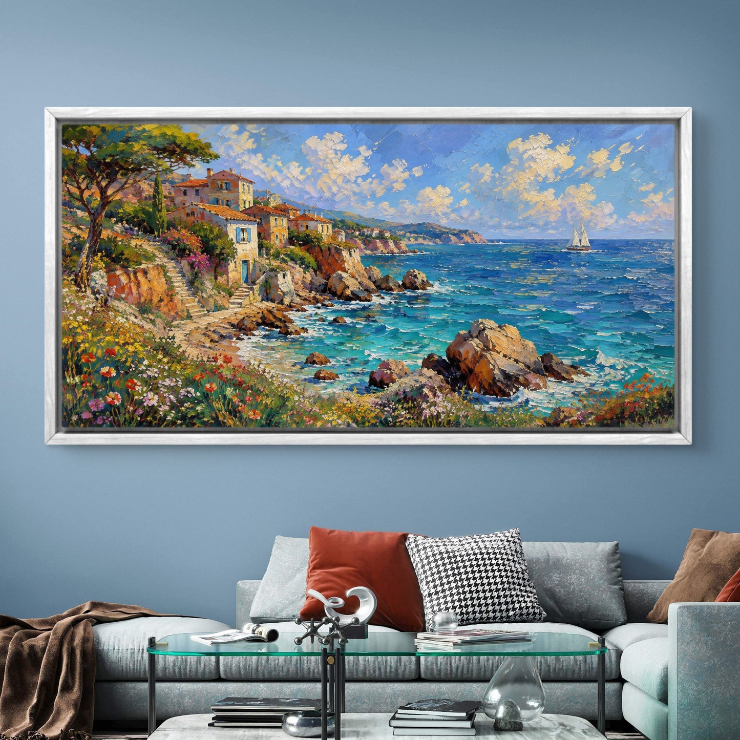 European Landscape Premium Canvas Painting - Buy Online | Decor By Neon
