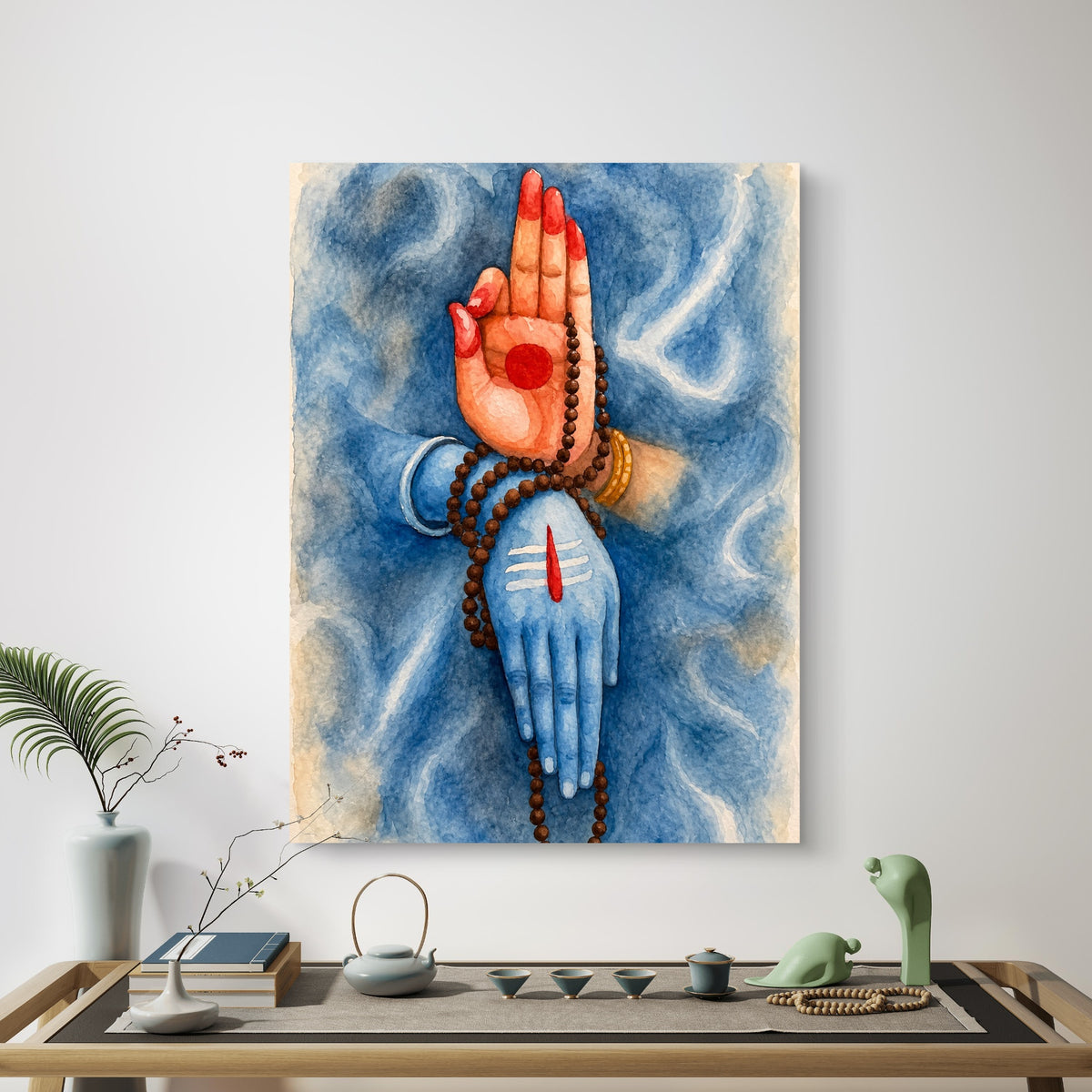 Lord Shiva Premium Canvas Painting - Buy Online | Decor By Neon