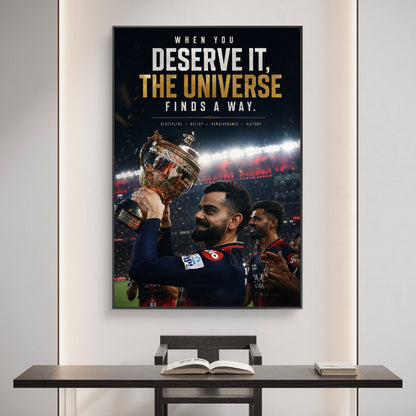 Virat Kohli  Premium Canvas Painting