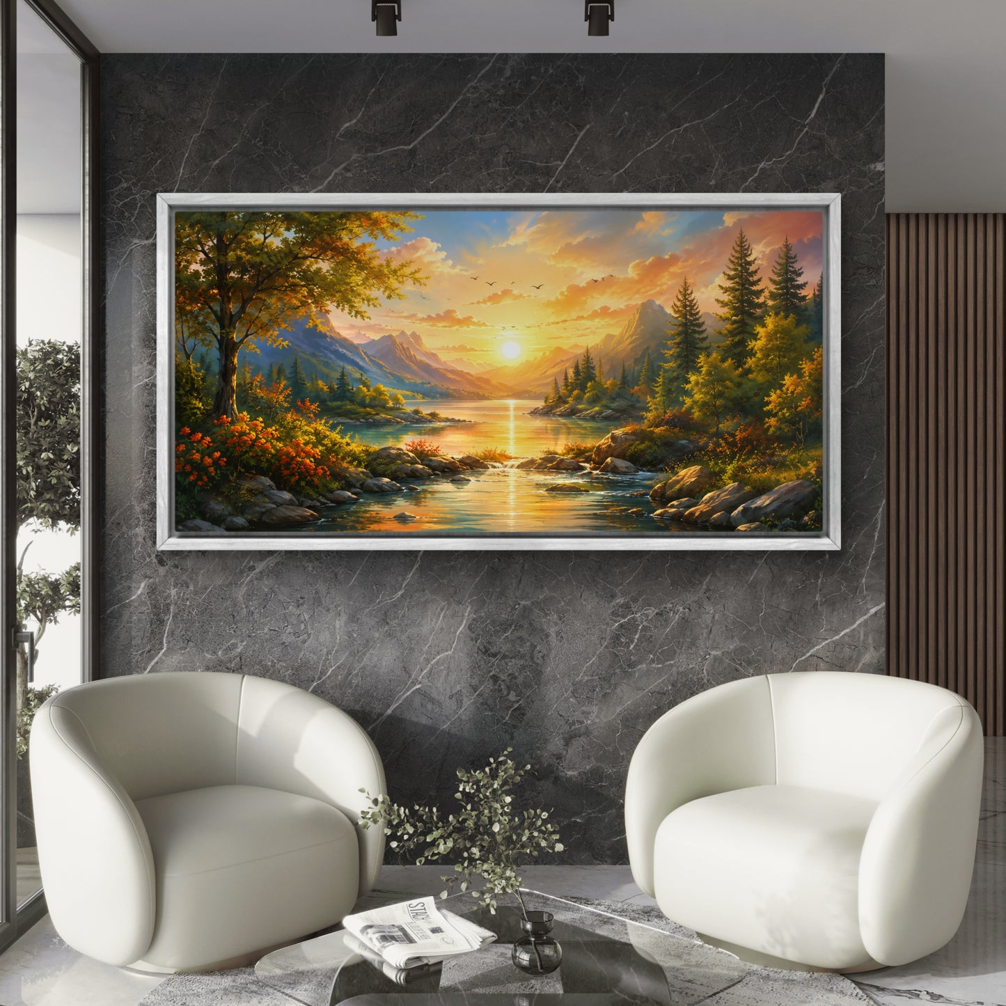 Nature Premium Canvas Painting - Buy Online | Decor By Neon
