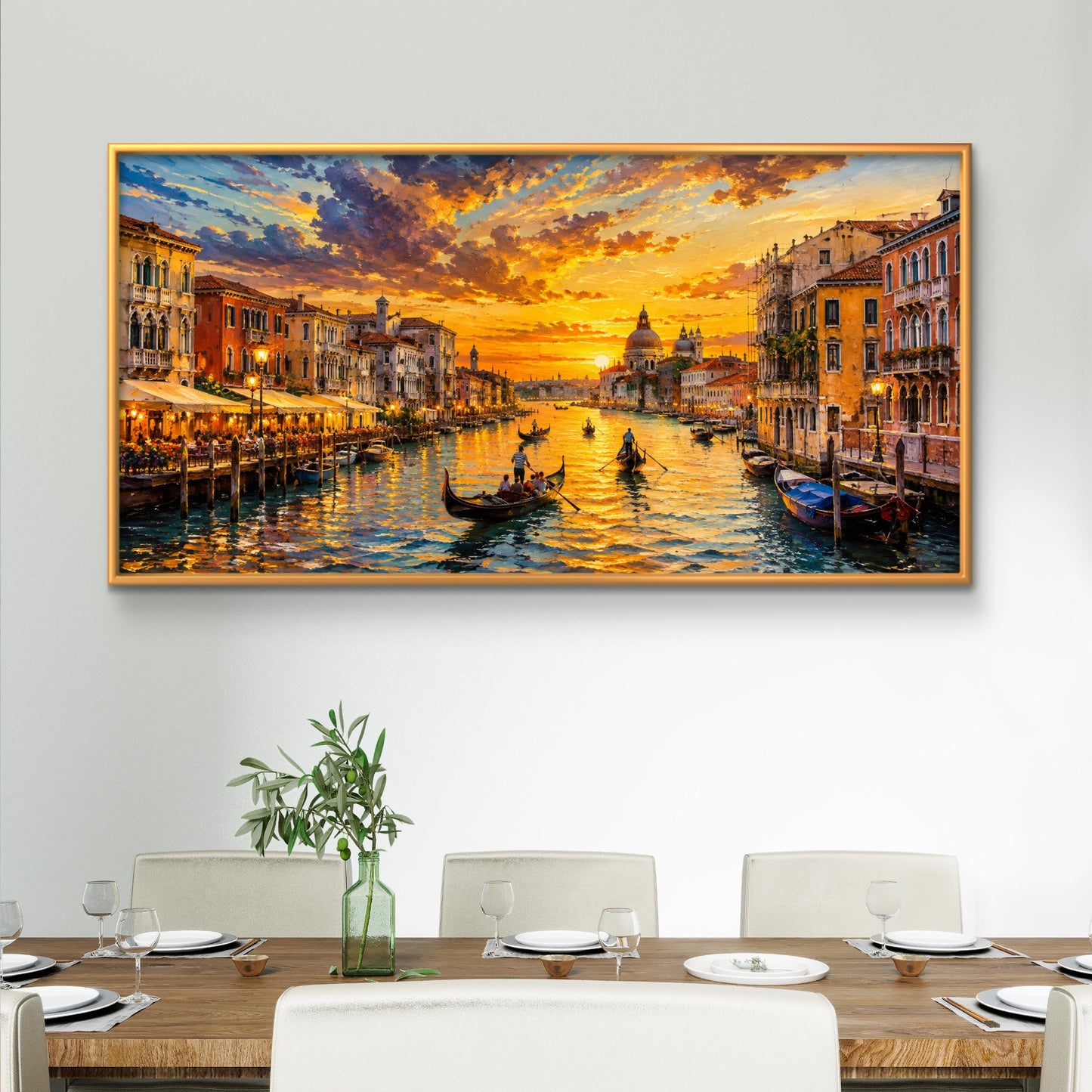 European Landscape Premium Canvas Painting - Buy Online | Decor By Neon