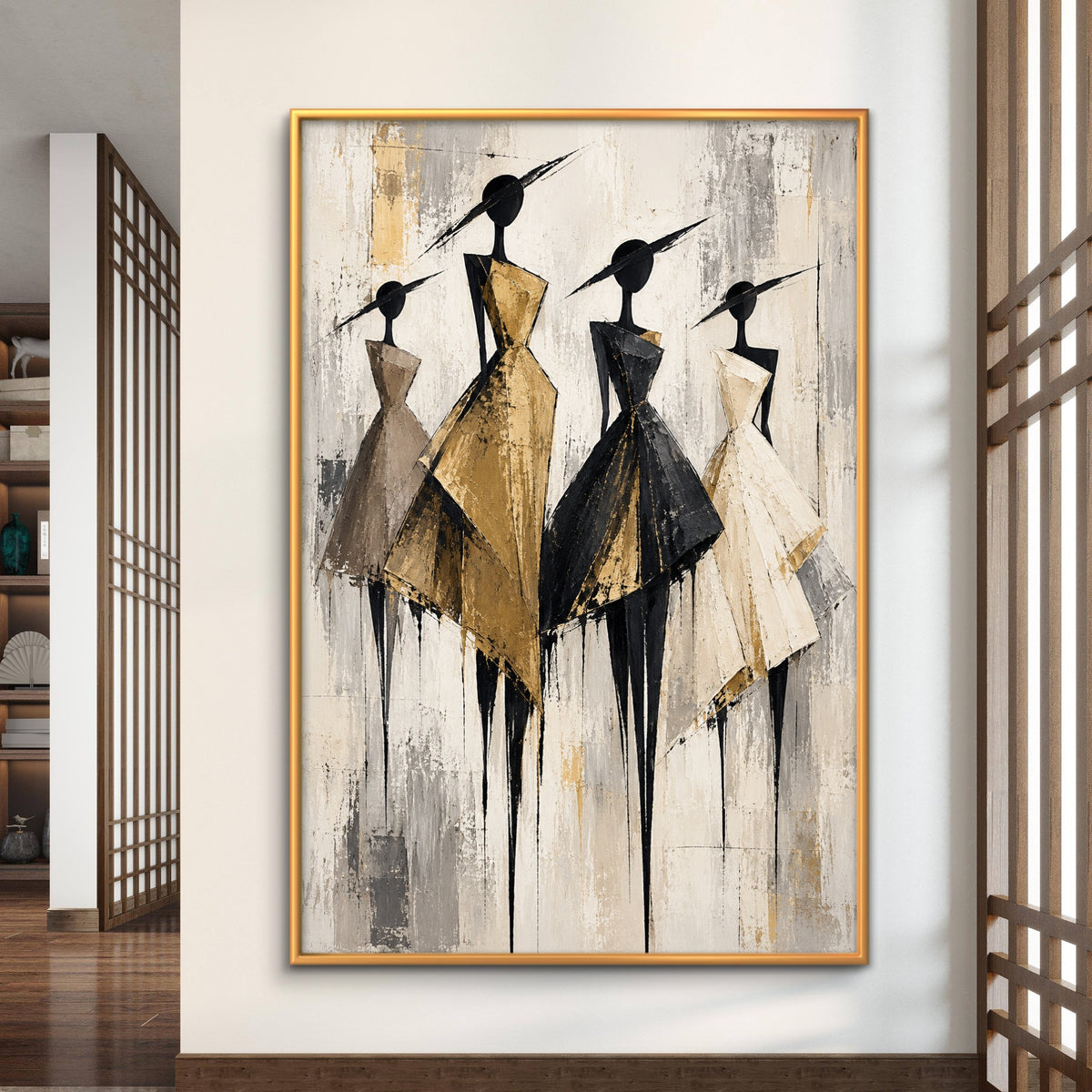 Abstract Art Premium Canvas Painting - Buy Online | Decor By Neon