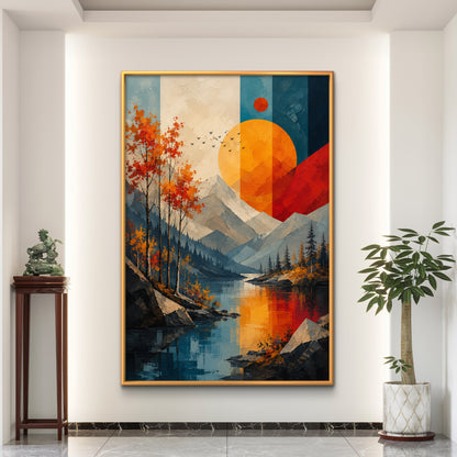 Abstract Art Premium Canvas Painting