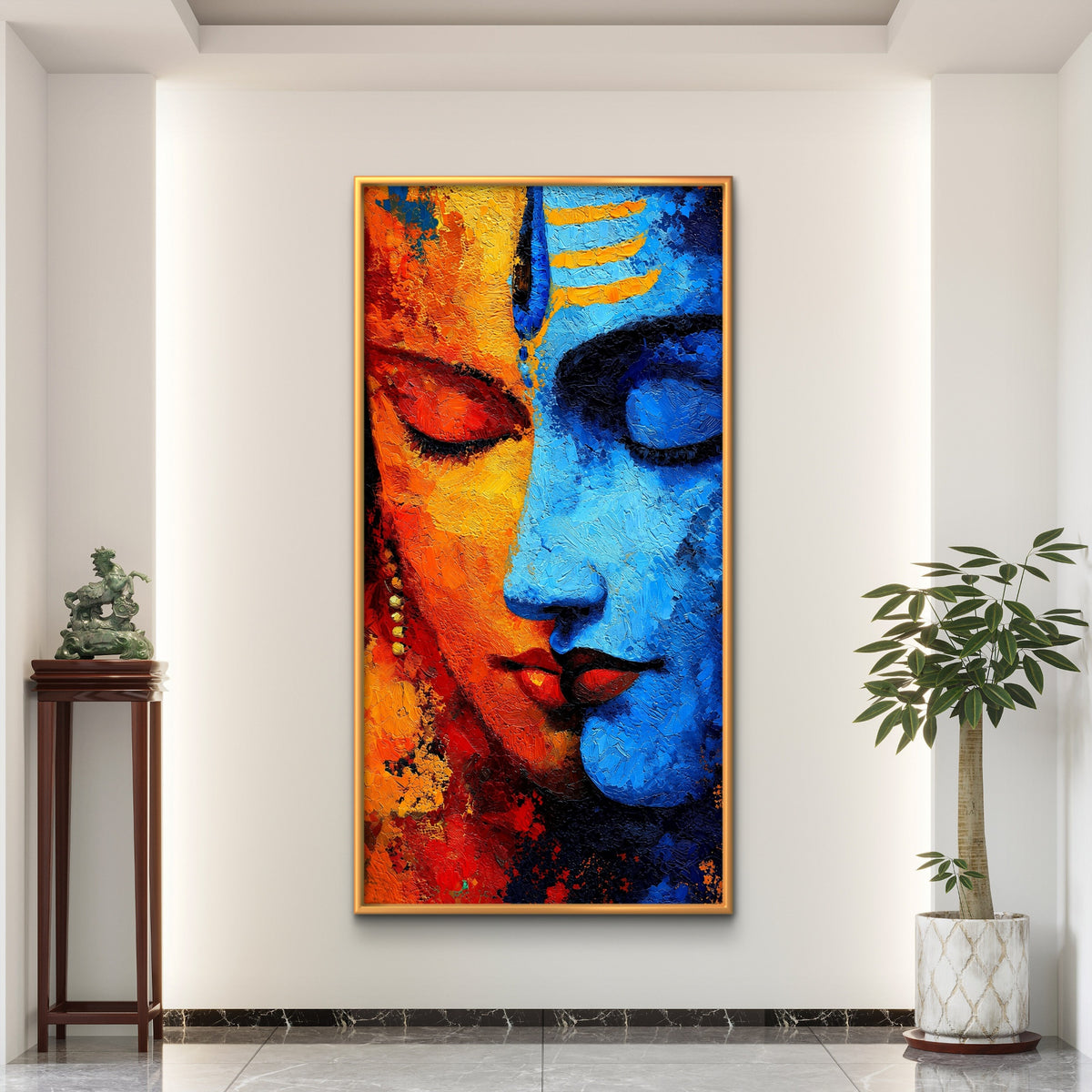 Lord Shiva Premium Canvas Painting - Buy Online | Decor By Neon