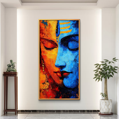Lord Shiva Premium Canvas Painting