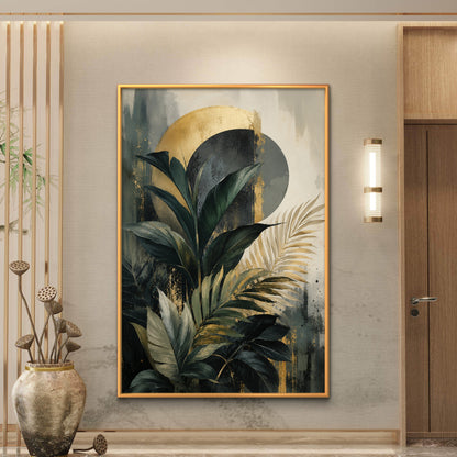 Botanical Luxury Premium Canvas Painting