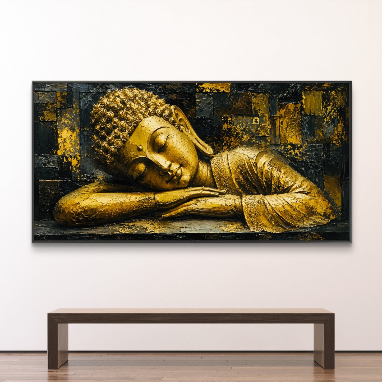 Lord Buddha Premium Canvas Painting - Buy Online | Decor By Neon
