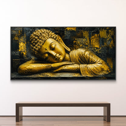 Lord Buddha Premium Canvas Painting