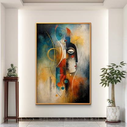 Abstract Art Premium Canvas Painting