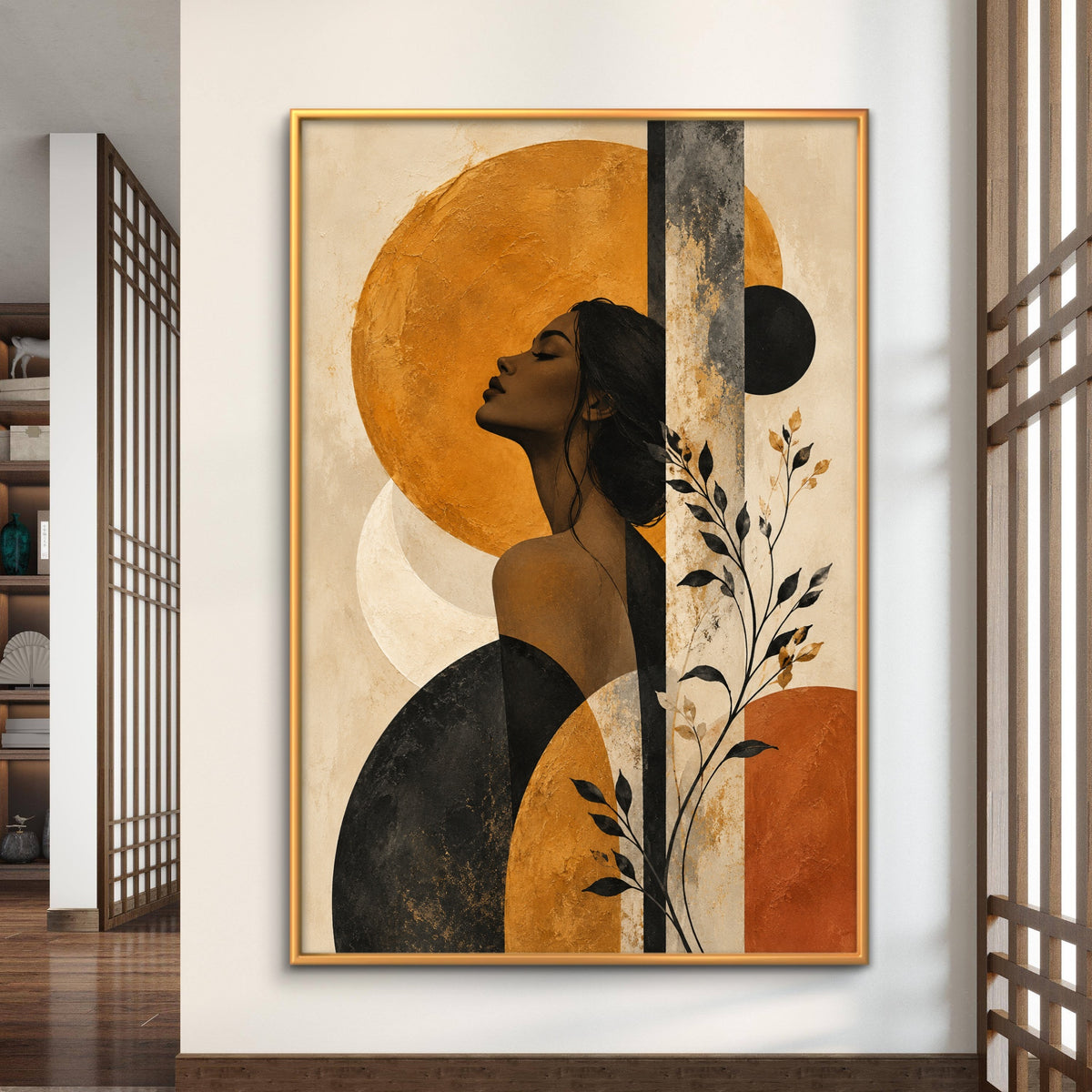 Abstract Art Premium Canvas Painting - Buy Online | Decor By Neon