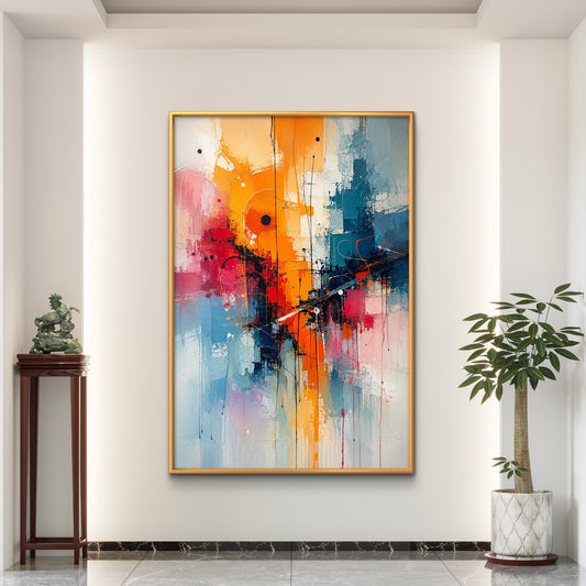 Abstract Art Premium Canvas Painting - Premium Wall Art | Decor By Neon