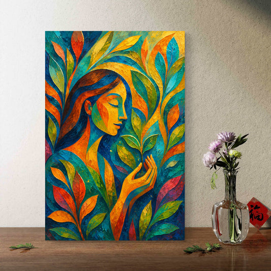 Modern Interiors Portrait Premium Canvas Painting - Premium Wall Art | Decor By Neon