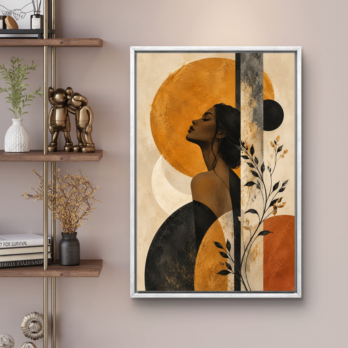Abstract Art Premium Canvas Painting - Buy Online | Decor By Neon