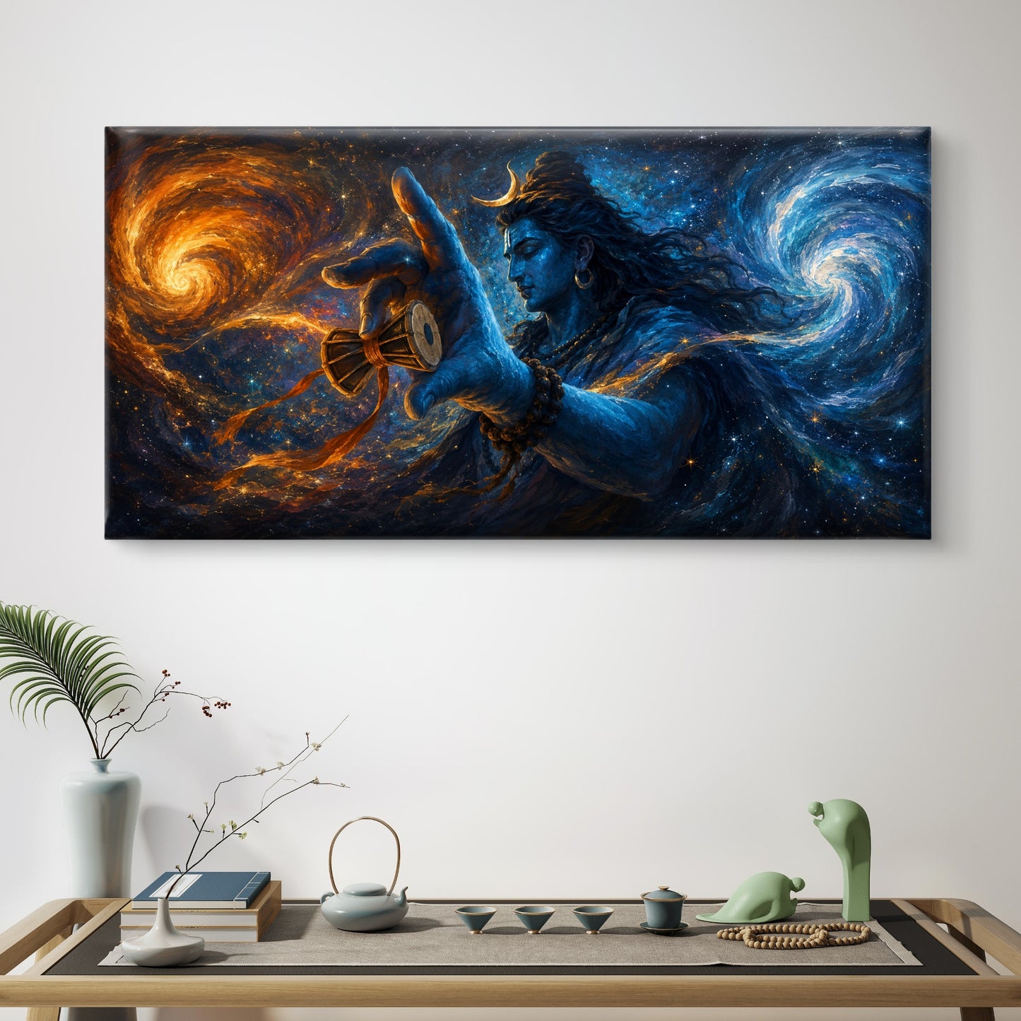 Lord Shiva Premium Canvas Painting - Buy Online | Decor By Neon