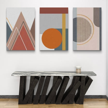 Set of 3 Abstract Art Premium Canvas Painting