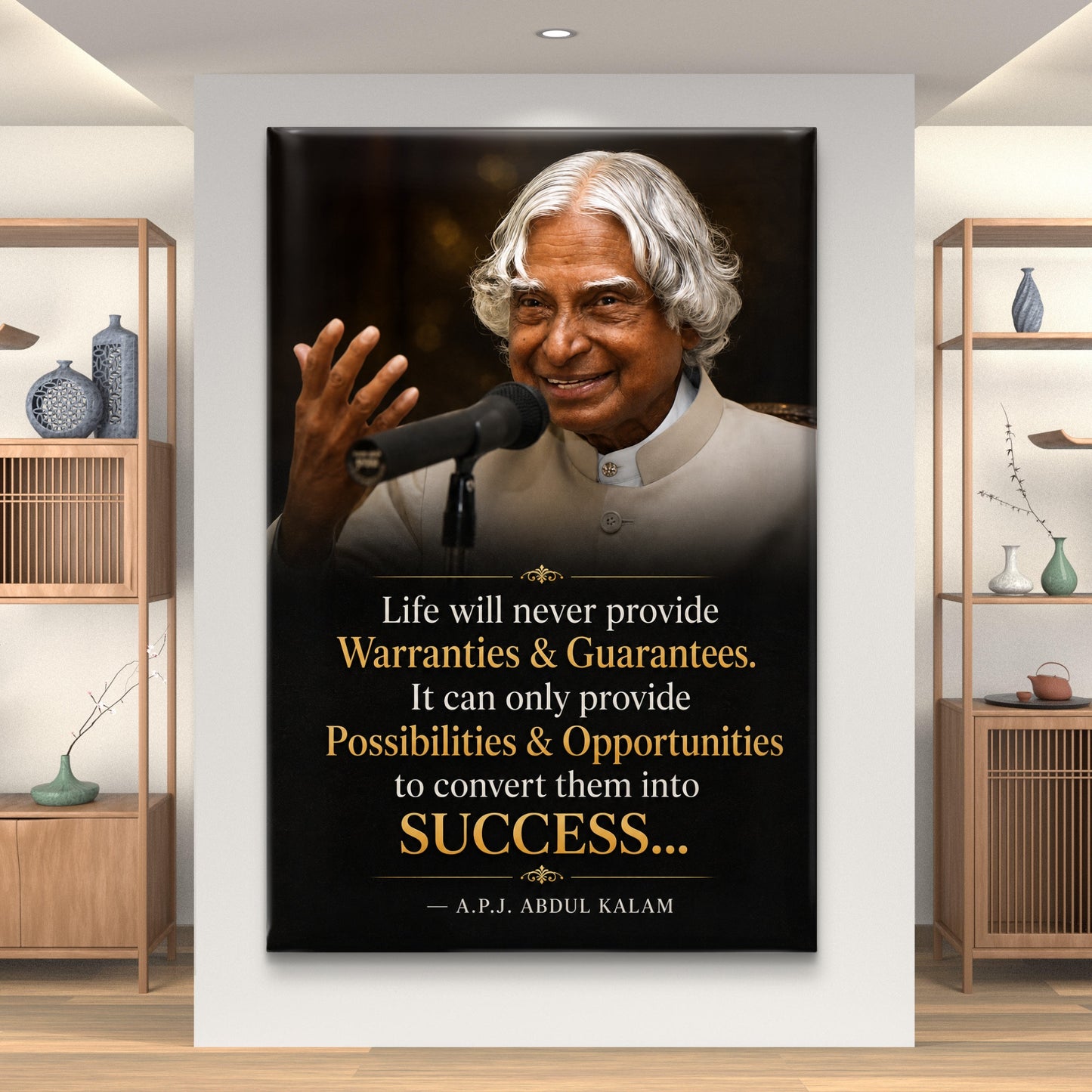 APJ Abdul Kalam Premium Canvas Painting - Buy Online | Decor By Neon