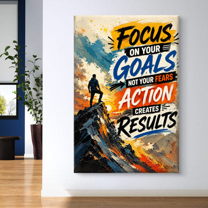 Motivational Premium Canvas Painting