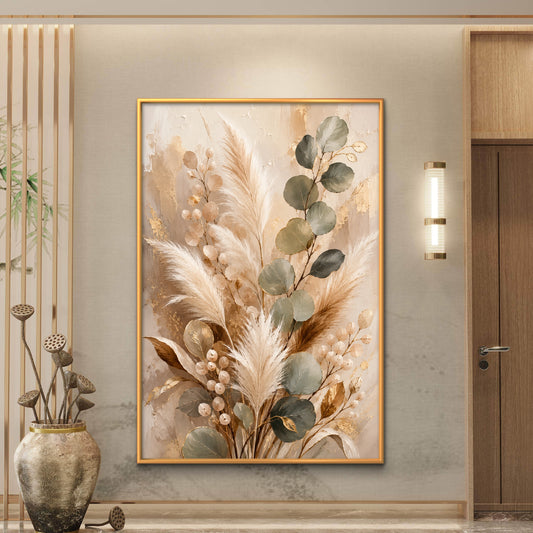 Botanical Luxury Premium Canvas Painting - Premium Wall Art | Decor By Neon