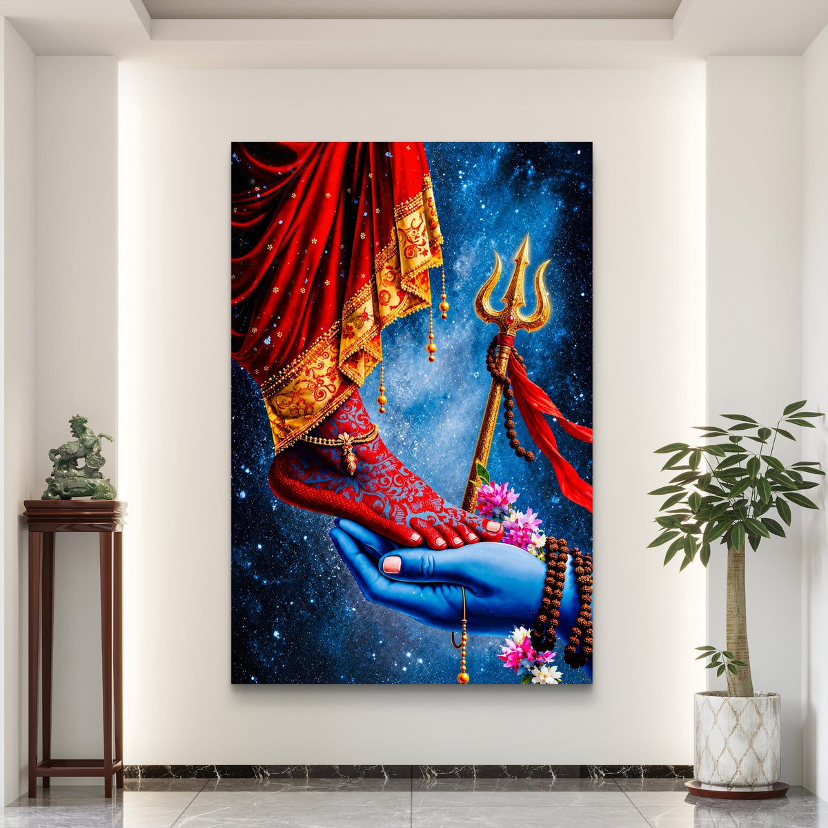 Lord Shiva Premium Canvas Painting - Buy Online | Decor By Neon
