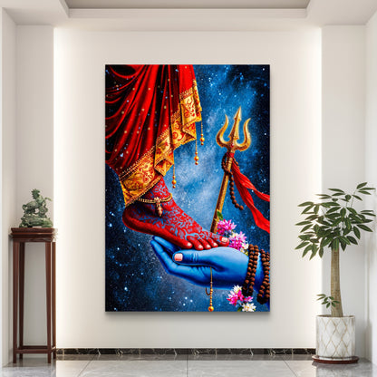 Lord Shiva Premium Canvas Painting
