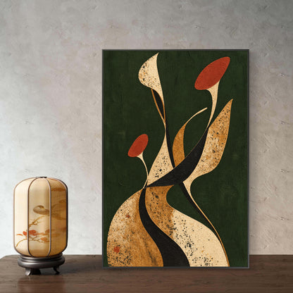 Modern Interiors Portrait Premium Canvas Painting