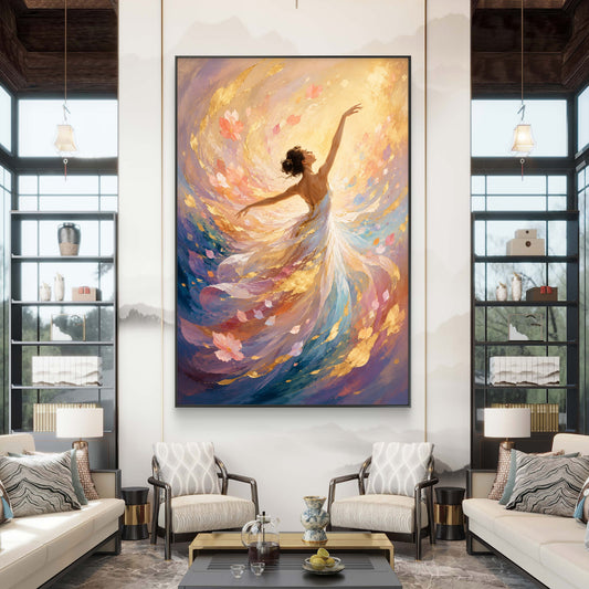 Modern Interiors Portrait Premium Canvas Painting - Canvas Wall Art | Decor By Neon