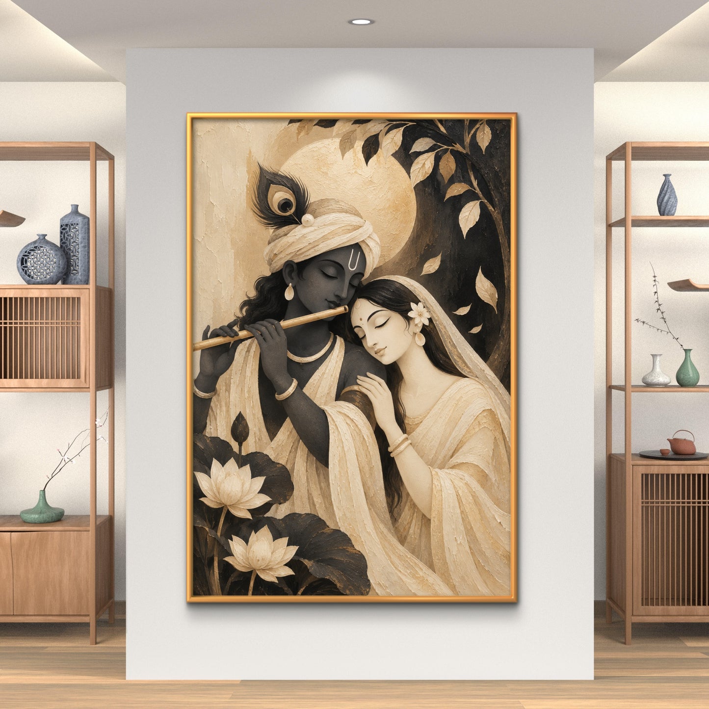 Radha Krishna Premium Canvas Painting - Buy Online | Decor By Neon