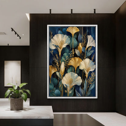 Botanical Luxury Premium Canvas Painting