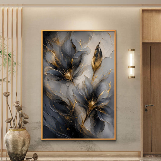 Botanical Luxury Premium Canvas Painting - Premium Wall Art | Decor By Neon
