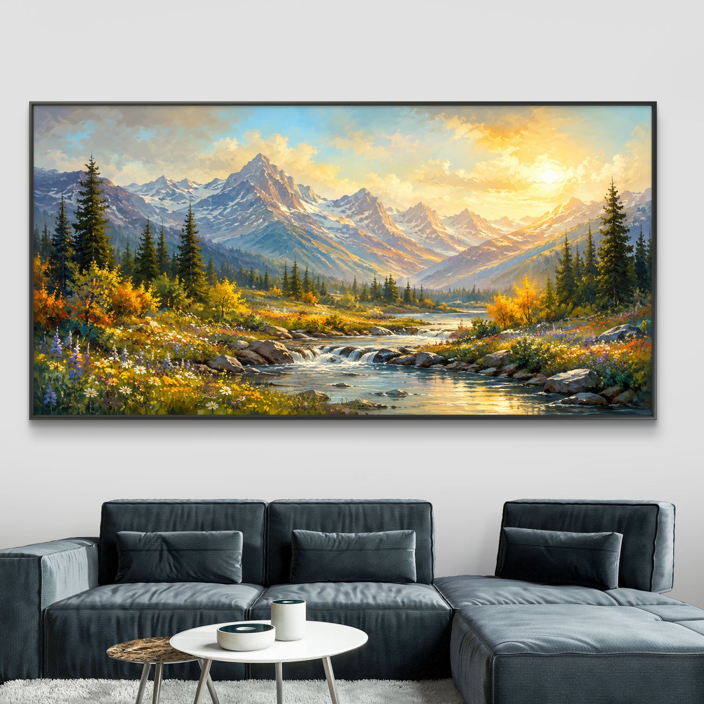 Nature Premium Canvas Painting - Buy Online | Decor By Neon