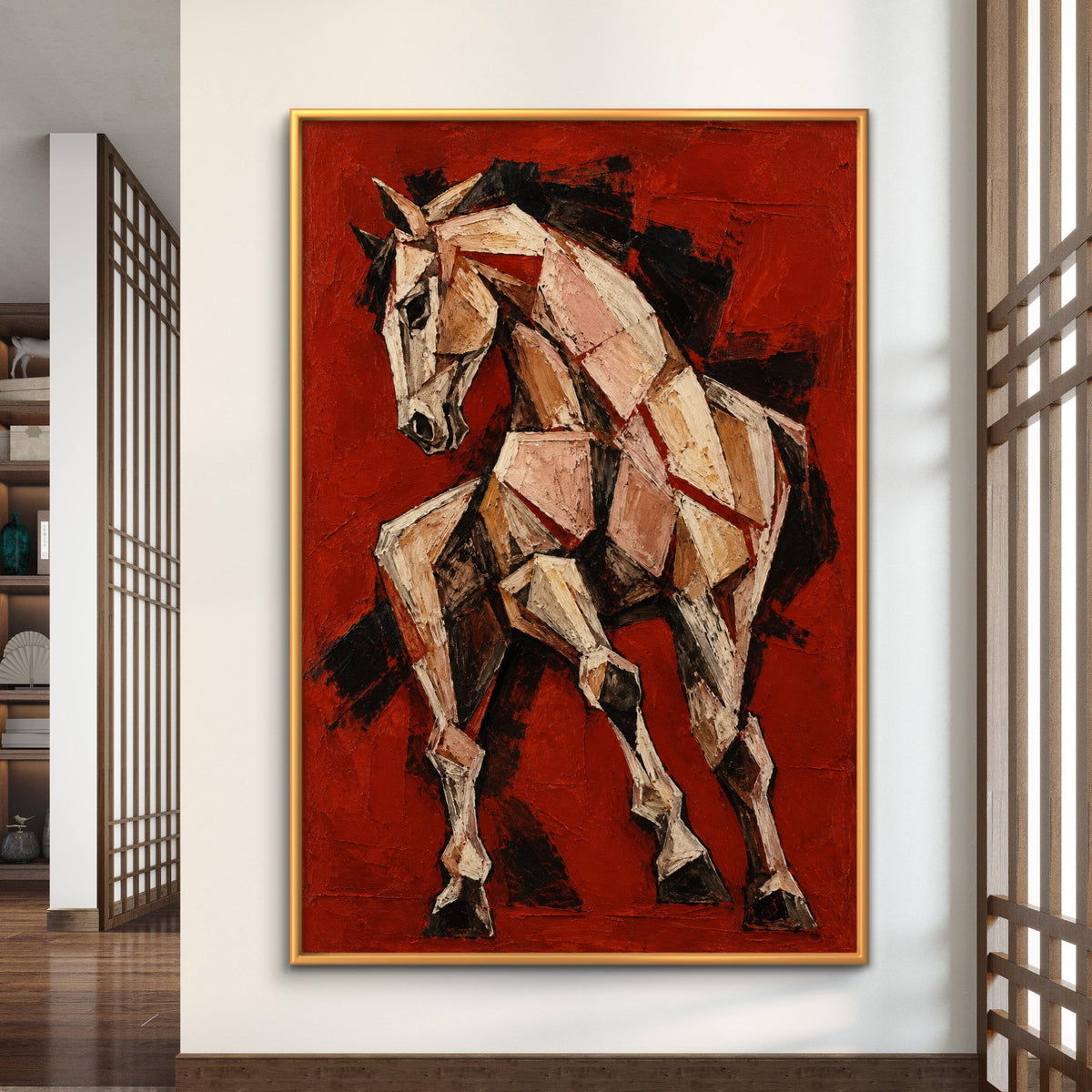 Abstract Art Premium Canvas Painting - Buy Online | Decor By Neon
