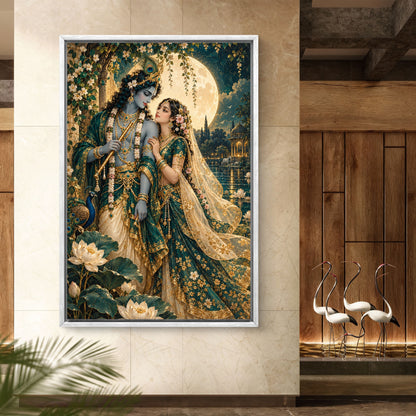 Radha Krishna Premium Canvas Painting