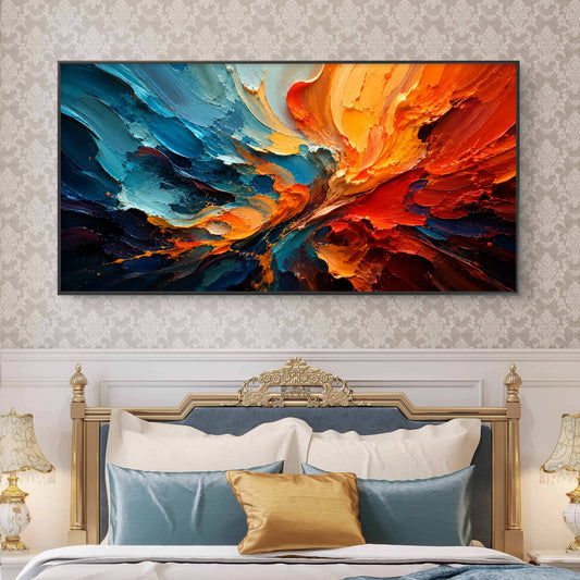 Abstract Art Premium Canvas Painting - Canvas Wall Art | Decor By Neon