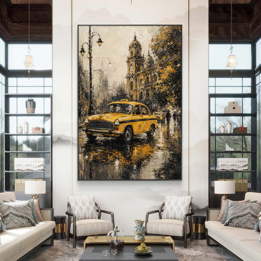 Modern Interiors Portrait Premium Canvas Painting - Canvas Wall Art | Decor By Neon
