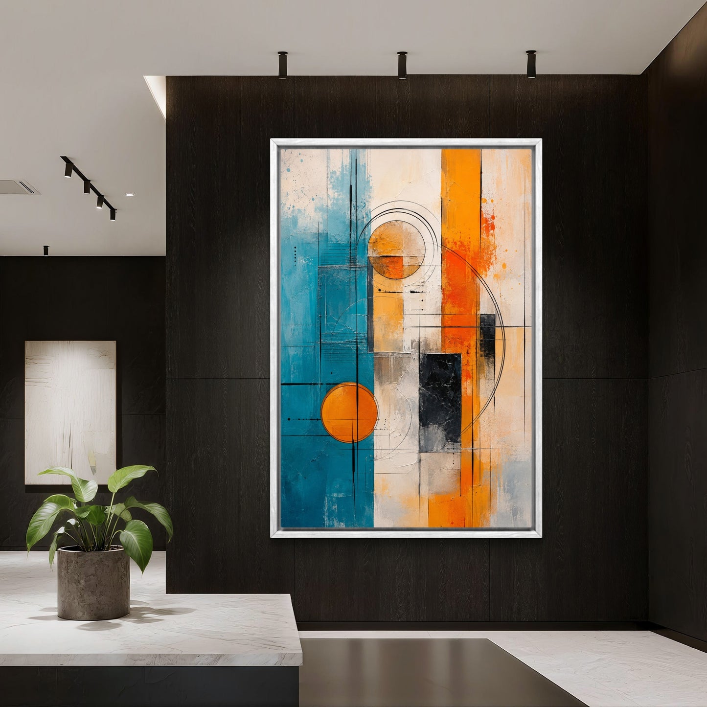 Abstract Art Premium Canvas Painting - Buy Online | Decor By Neon