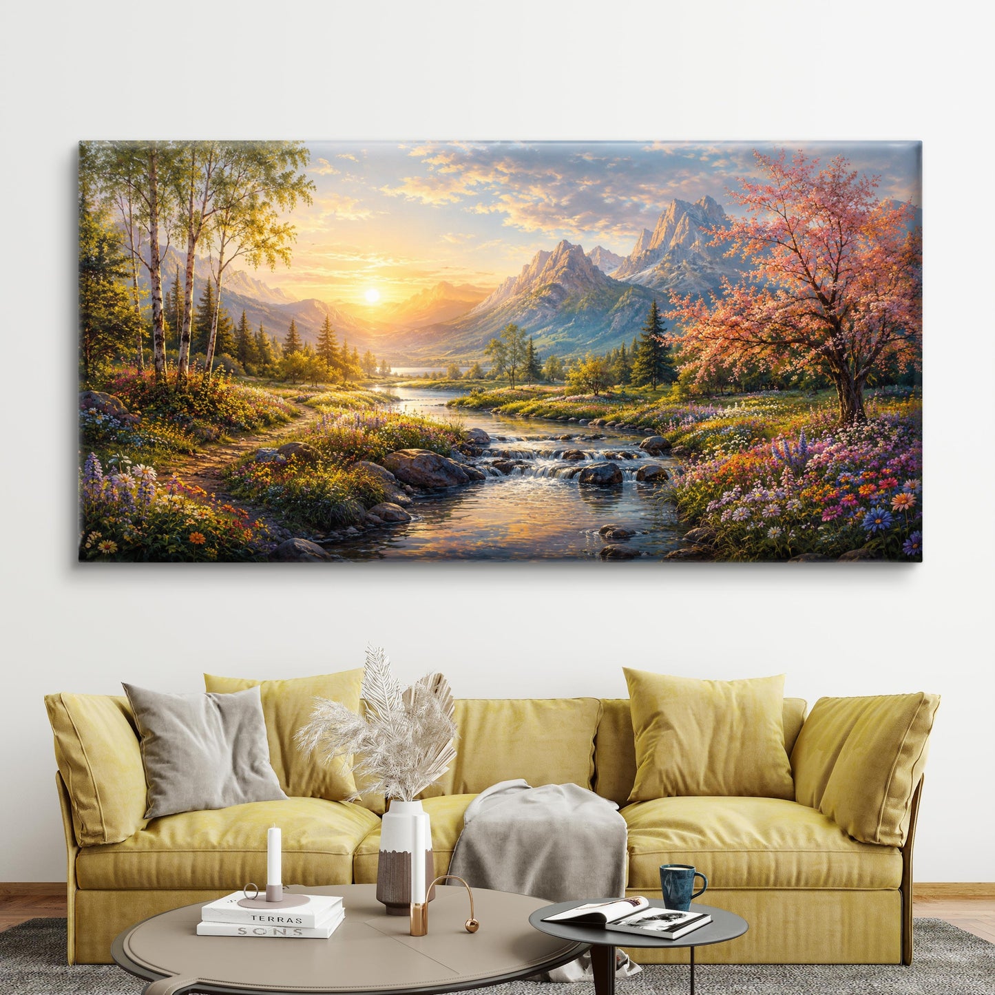 Nature Premium Canvas Painting - Buy Online | Decor By Neon