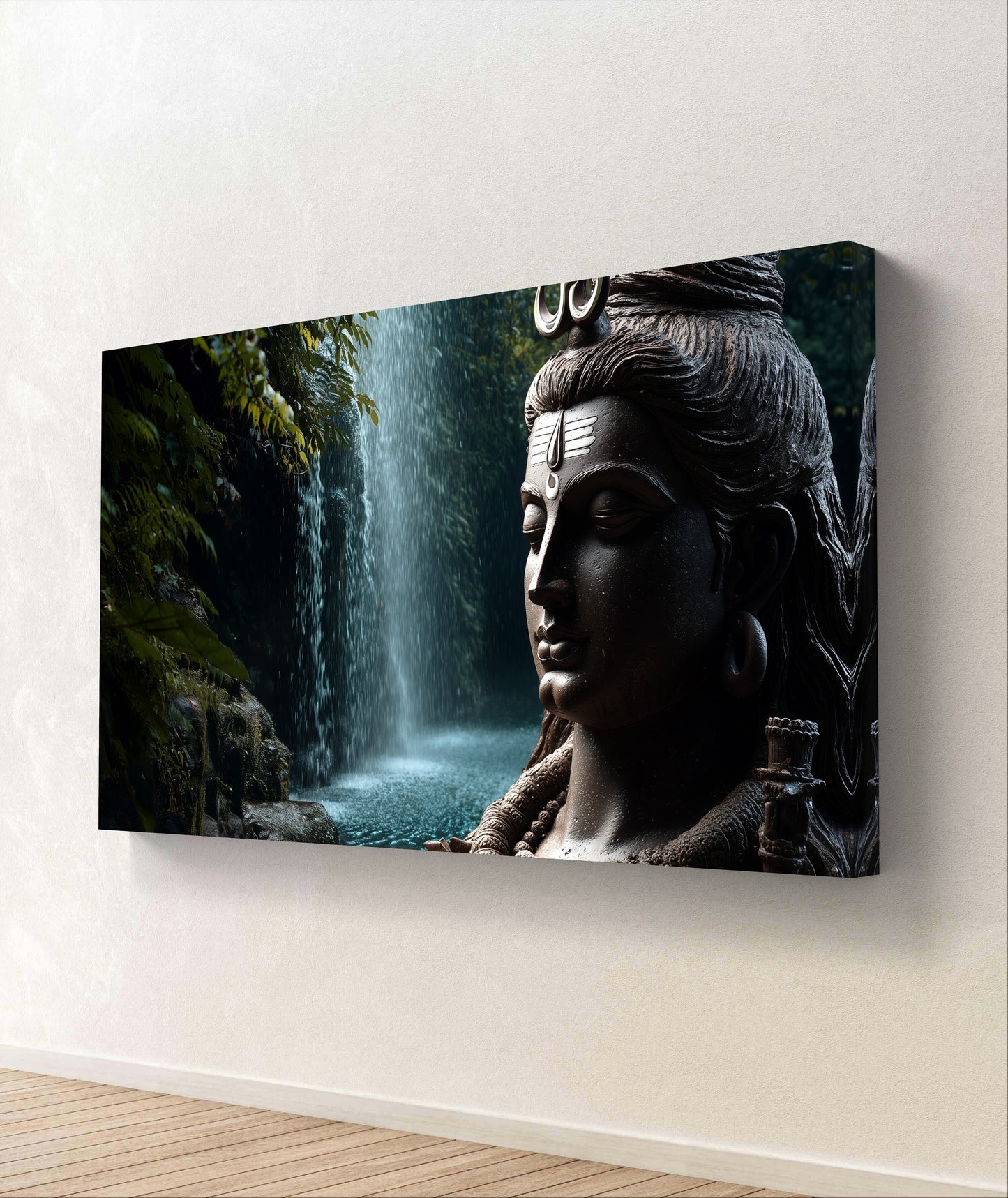 Shiva Premium Acrylic Wall Art for Home & Temple Decor