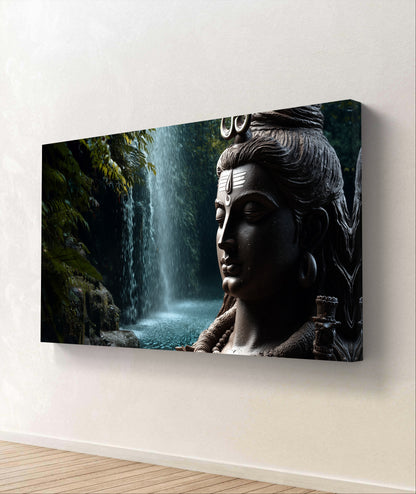 Shiva Premium Acrylic Wall Art for Home & Temple Decor