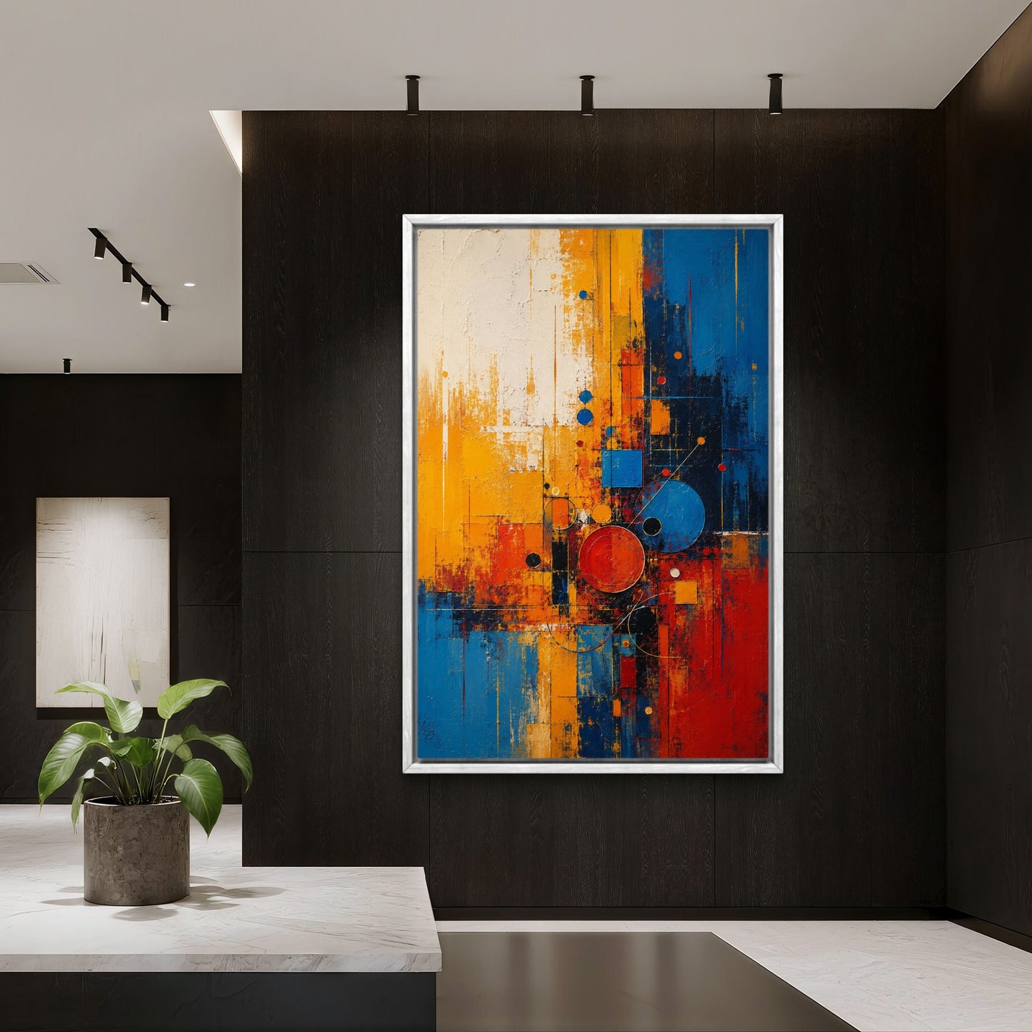 Abstract Art Premium Canvas Painting - Buy Online | Decor By Neon