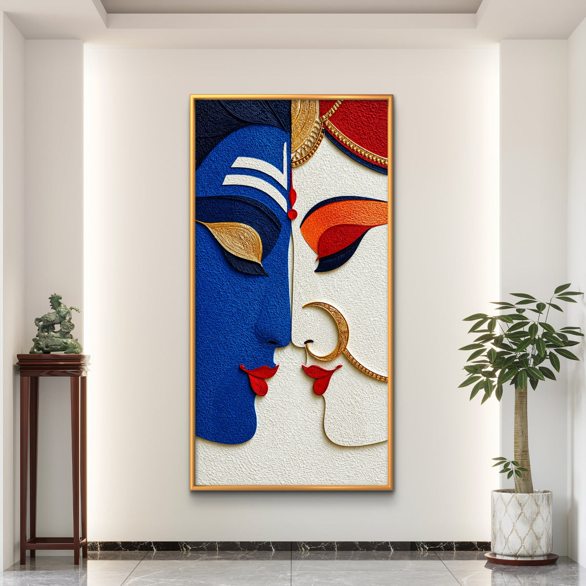 Lord Shiva Premium Canvas Painting - Buy Online | Decor By Neon