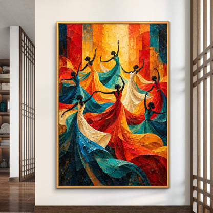 Abstract Art Premium Canvas Painting