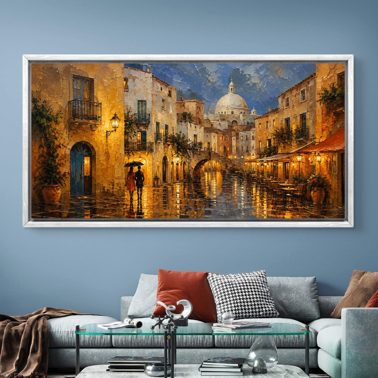 European Landscape Premium Canvas Painting - Buy Online | Decor By Neon