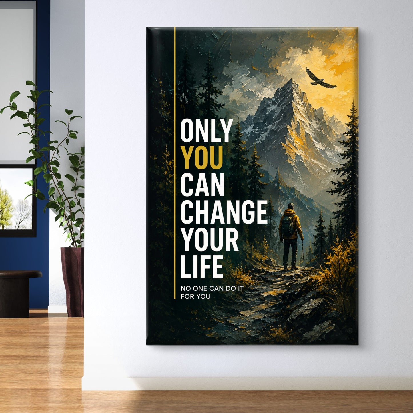 Motivational Premium Canvas Painting - Buy Online | Decor By Neon