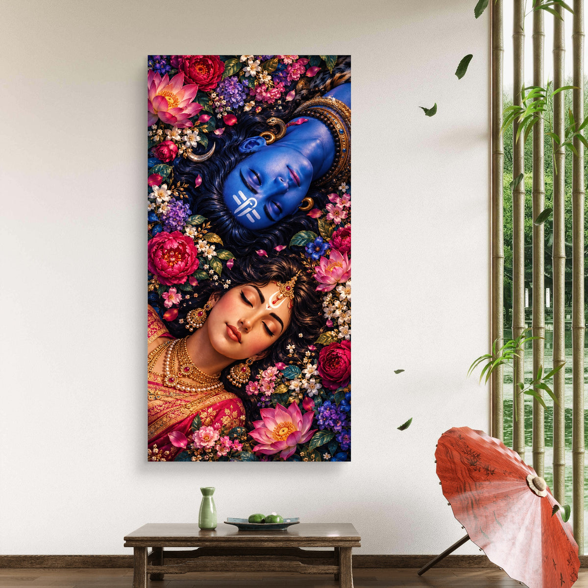 Lord Shiva Premium Canvas Painting - Buy Online | Decor By Neon