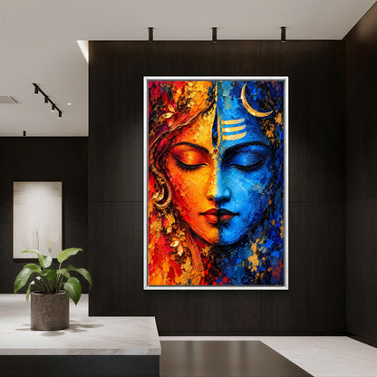 Lord Shiva Premium Canvas Painting