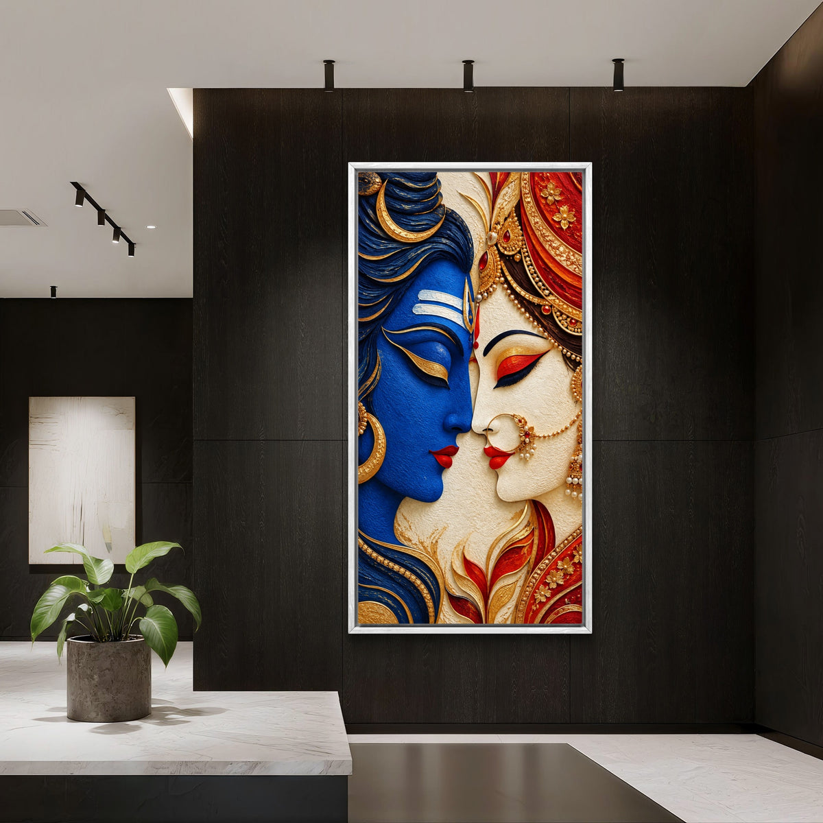 Lord Shiva Premium Canvas Painting - Buy Online | Decor By Neon