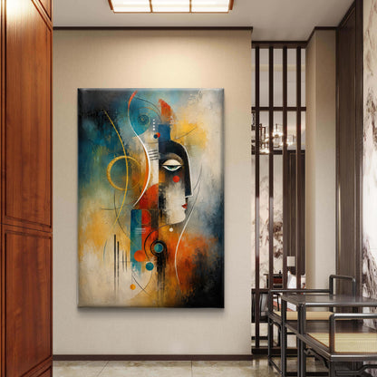 Abstract Art Premium Canvas Painting
