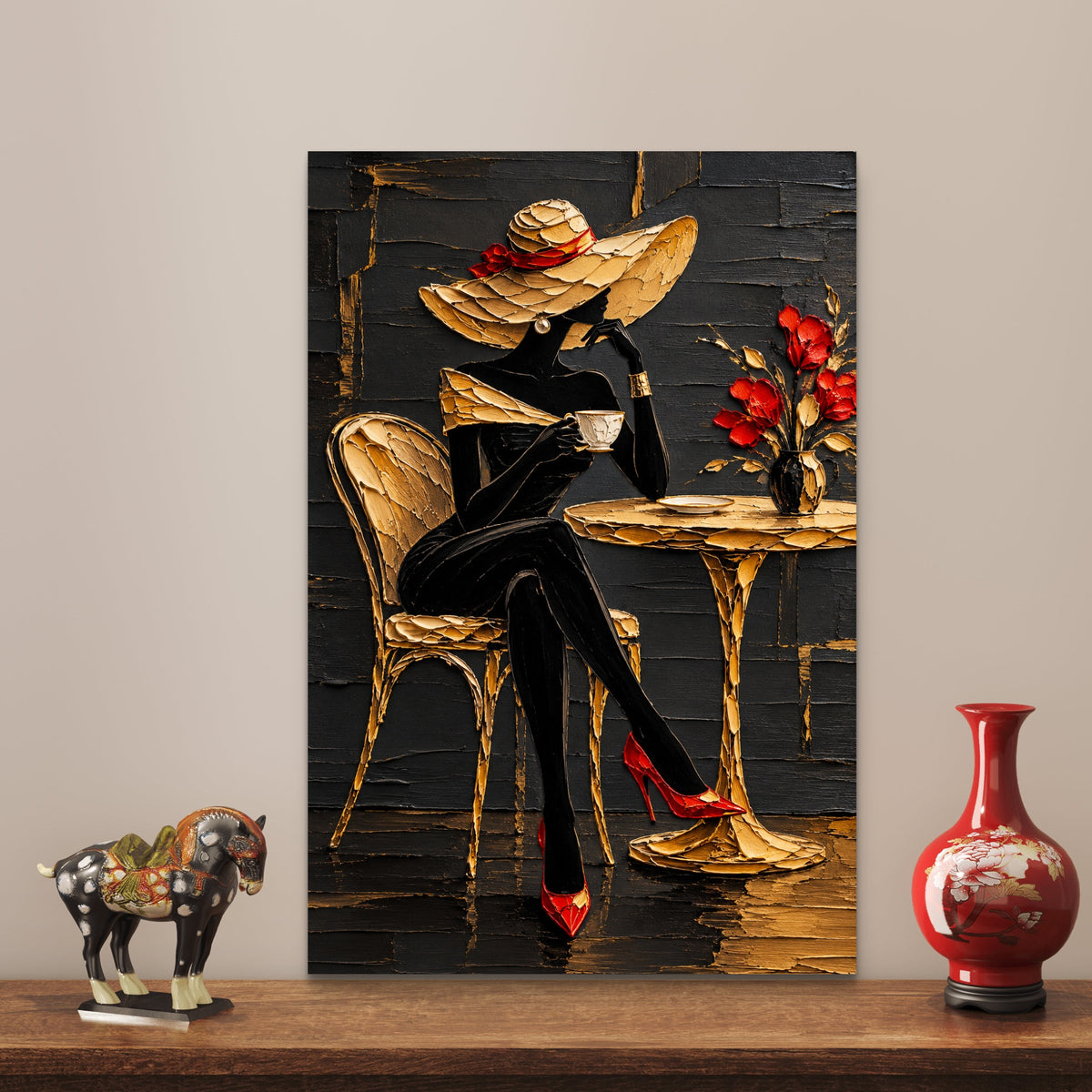 Abstract Art Premium Canvas Painting - Buy Online | Decor By Neon